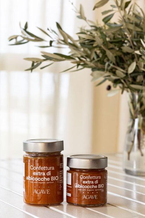 Jam with organic Apricots