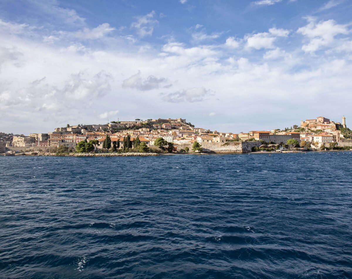 marciana marina view by the sea