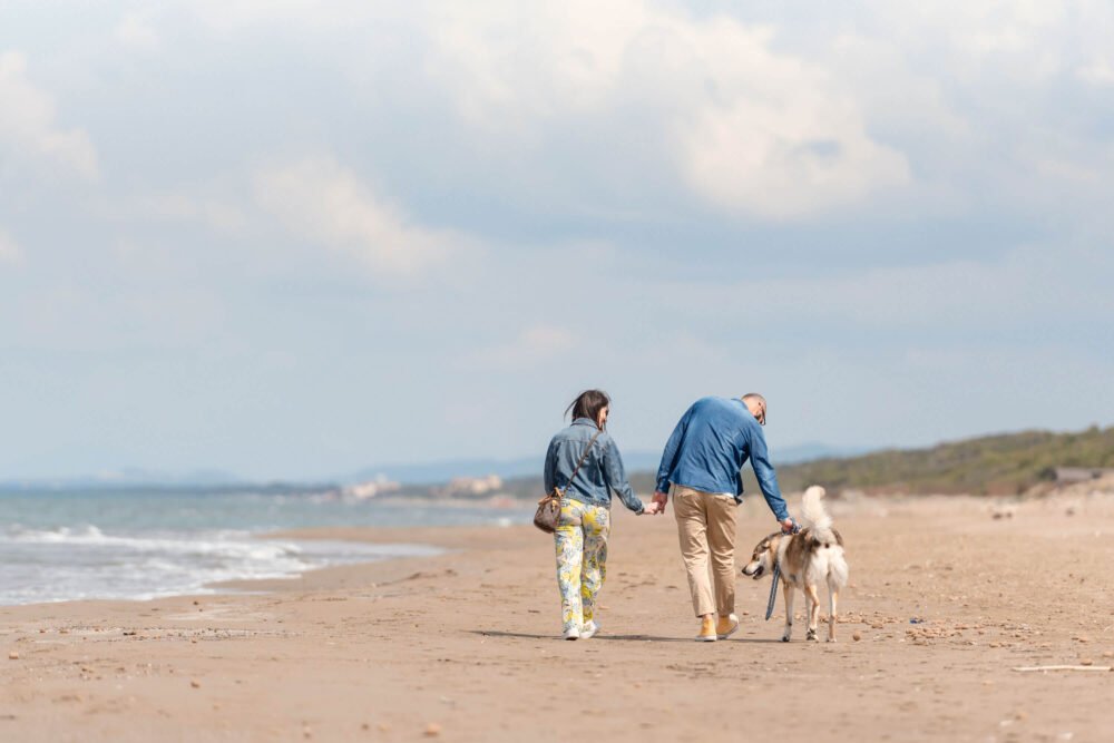 dog beach in san vincenzo