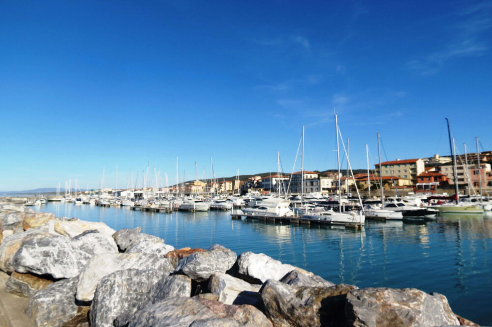 turistic harbour in san vincenzo
