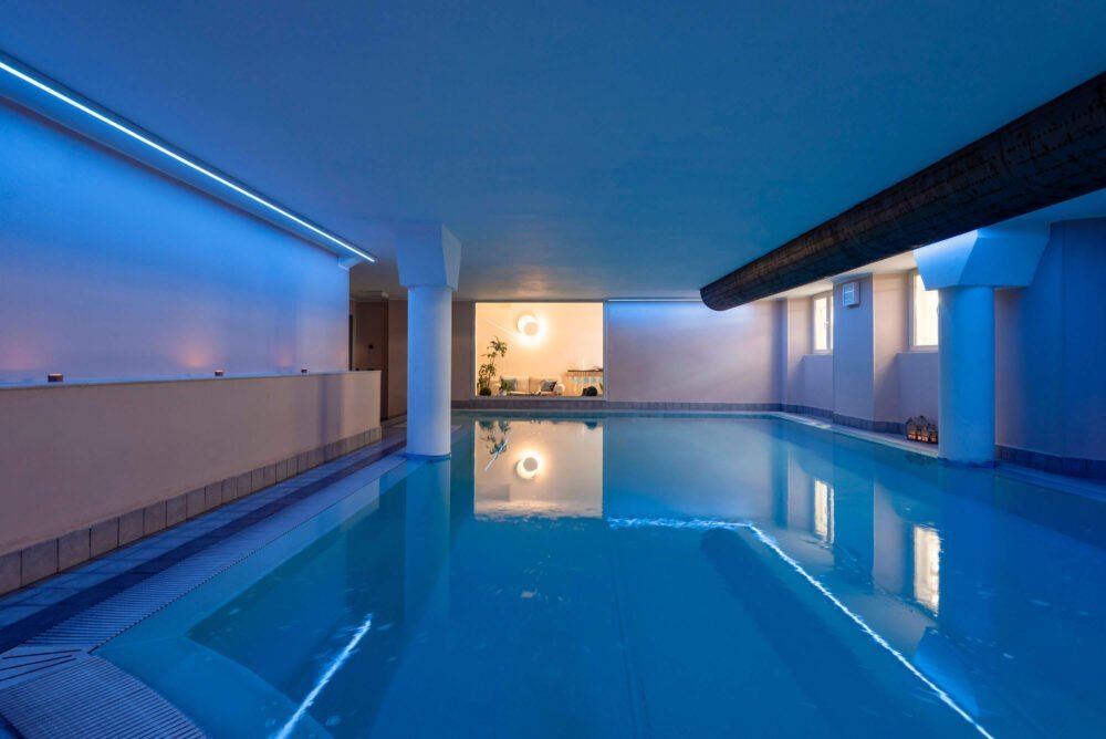 heated indoor pool in hotel san vincenzo