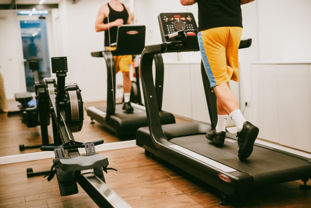 allenamento su tapis roulant agave in centrale